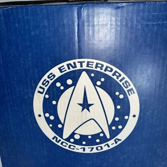 Pfaltzgraff STAR TREK VI CHIP N DIP Plate Set 53-810 Undiscovered Country 1993 - Picture 5 of 5